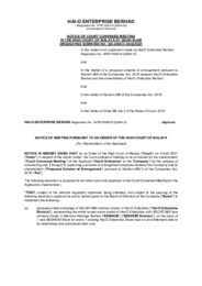 Notice of CCM and Form of Proxy