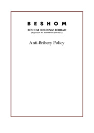 Anti-Bribery Policy