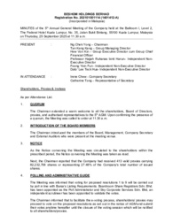 第5届股东大会会议记录摘要 (250925)