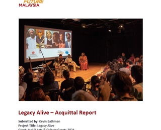 Report of 2024 Hai-O Art and Culture Grantees 2.Kevin Bathman